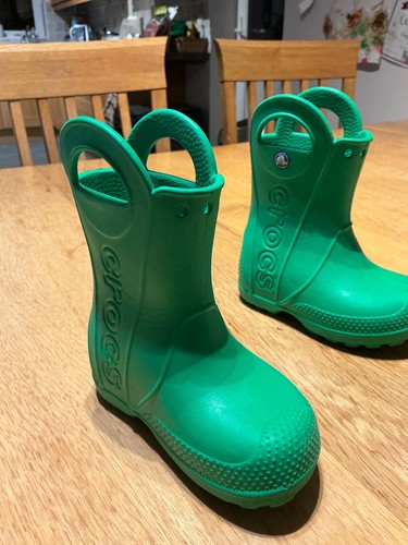 Crocs wellies boot - handle, it