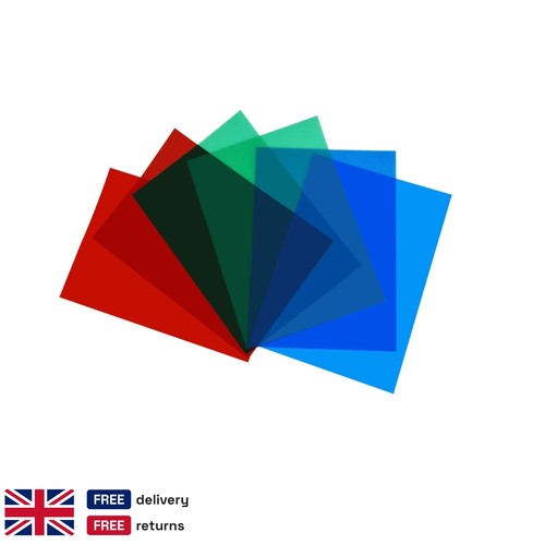 Pvc color gel filters blue - pvc,