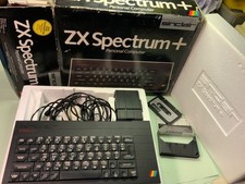 boxed ZX Spectrum plus
