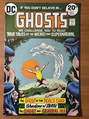 Ghosts dec 1972 dc - 1972, comics