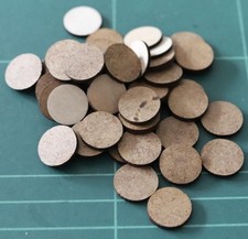 Pendraken Miniatures 15mm MDF Bases x 45 (MJE339)