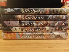 The Sandman Deluxe Edition Complete Hardback Collection Volumes 1-5
