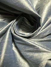 2m X54” Dupion Silk Fabric 100% Pure Silk for Dress & Upholstery,Sewing-62A