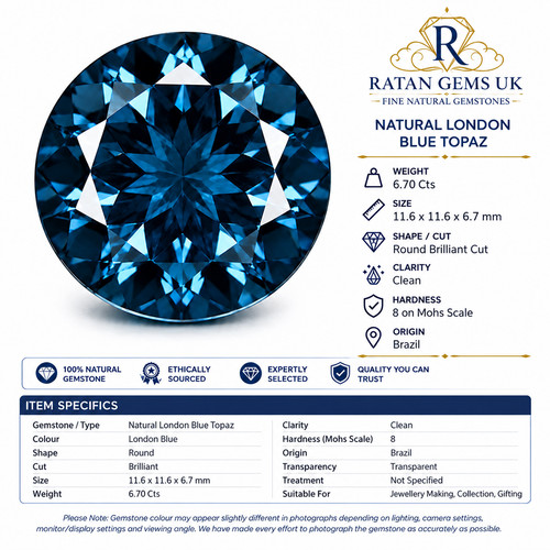 70ct natural london blue - natural,