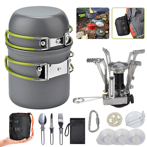 Camping cookware set outdoor - cookware,