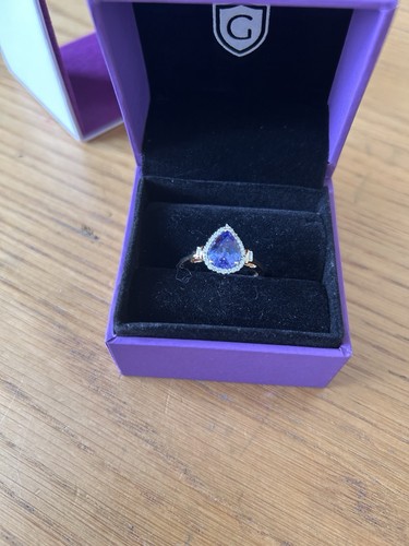 New tanzanite diamond - tanzanite, 18