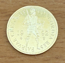 Netherlands 1992 Gold 1 Ducat