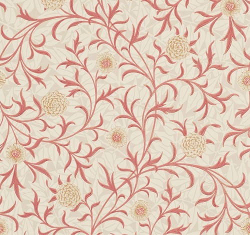Morris scroll wallpaper - morris, &