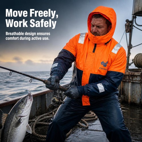 Winter marine work life - work,