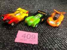 Micro Scalextric Terror Hawks & Demon Flyer Orange, Green Yellow - Hornby BT 409