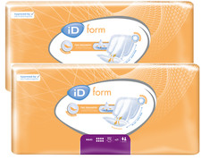 iD Expert Form Maxi Size 3 - Large Incontinence Pads - 2 x Packs of 21 (42 pads)