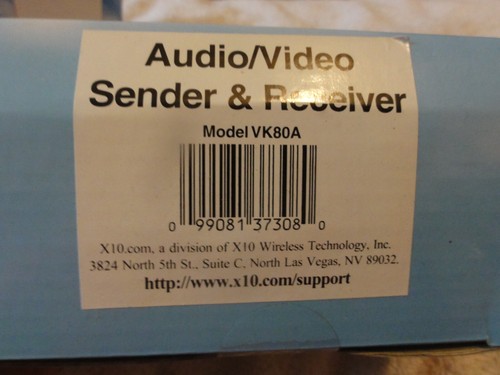 New x10 wireless audio - ,