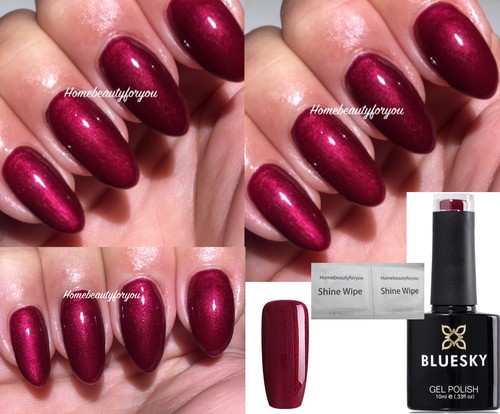 Bluesky gel nail - gel, red