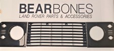 Defender Gloss Black Grille & Head Lamp Surround Set 90 110 TD5 Onwards LR038615