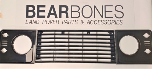 Defender gloss black grille - black, &