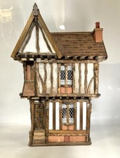 Large 31” 2 Room Roy Williams Tudor Dolls House - Doll Dollhouse With Lights