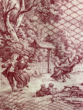 FRENCH COTTON TOILE DE JOUY