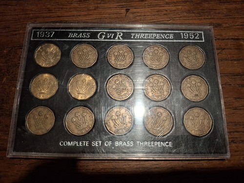 Threepence brass 1937 - threepence,
