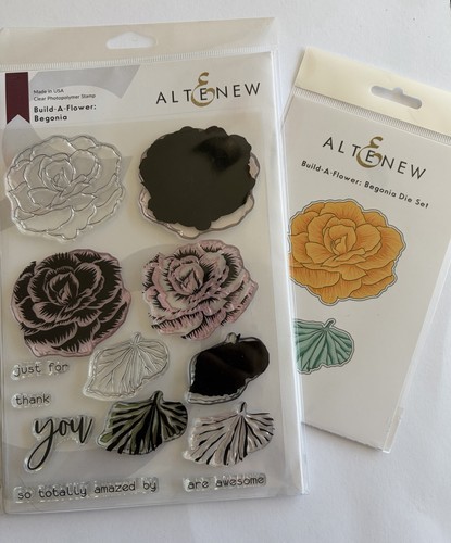 Altenew build flower begonia - altenew, a