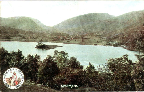 1900s official nwr - l&nwr, postcard