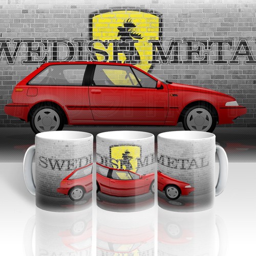 Large mug volvo 480 - 480, in