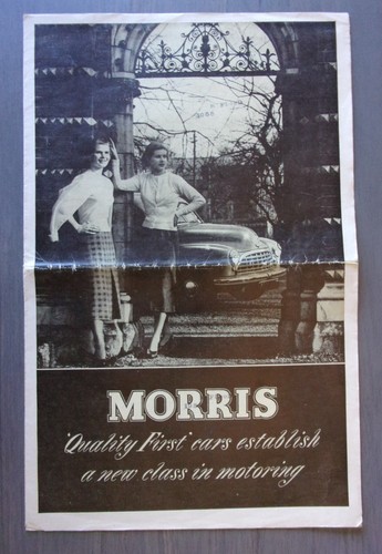 Morris six oxford minor - six,