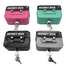 NEW 1PC Lockable Cash Box with