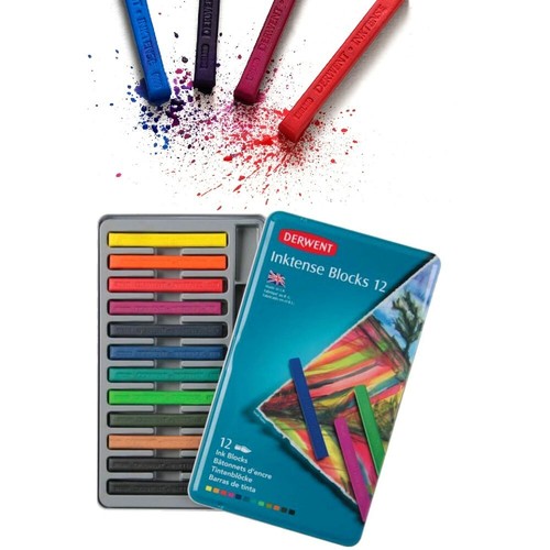 Derwent inktense blocks set - derwent, |