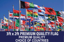 3ft x 2ft Polyester Flag