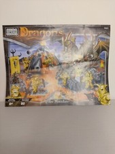 Mega Bloks Dragons Fire Mountain (Incomplete)