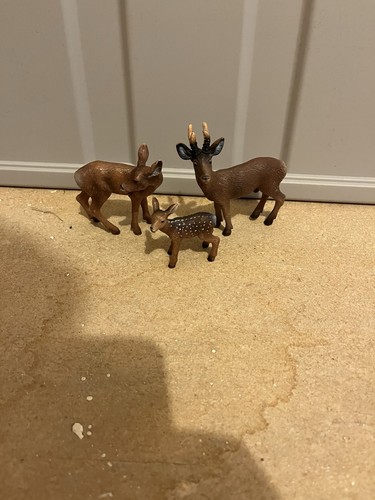 Schleich retired deer family - retired,