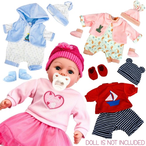Baby doll clothes set two - doll,