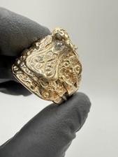 9ct Diamond Saddle Ring