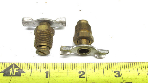 Old school radiator drain - old,