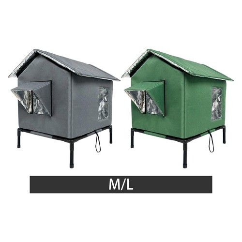 Outdoor cat house kennel - outdoor,