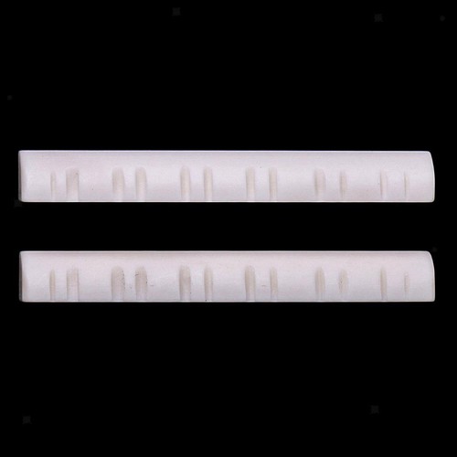 White slotted carved string - 12,