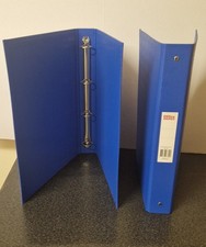 4 Ring A4 Ring Binders Blue