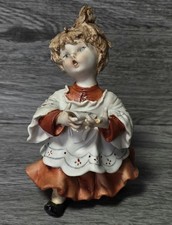 Capodimonte By Rori, Altar Boy, Christmas Carol, Italian Porcelain Figurine