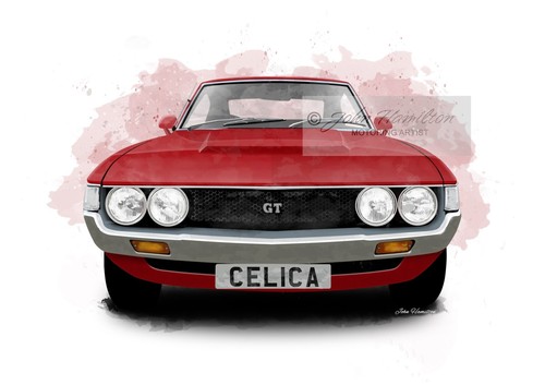 Personalised toyota celica - toyota,