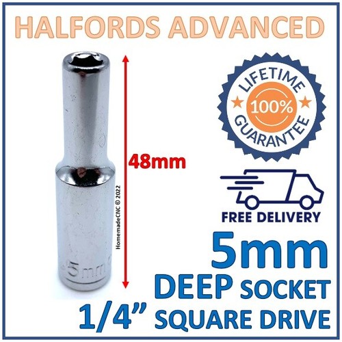 Halfords advanced 5mm - advanced, 1/4"