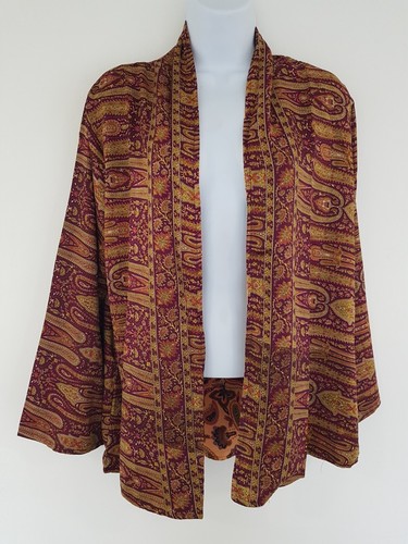 Reversible jacket vintage boho - vintage,