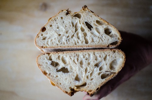 100 old sourdough starter - 100,