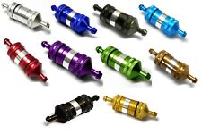 1/10 1/8 Scale RC Nitro Buggy Model Alloy Aluminium Nitro Fuel Filter Colours