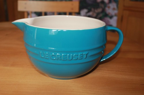 Creuset new teal stonewear - new,