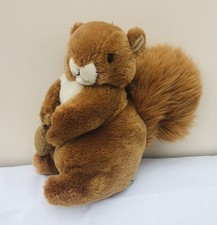 Vintage Beatrix Potter Squirrel Nutkin Plush Soft Toy By Eden