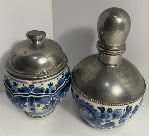 Set vintage delft pottery - 2,