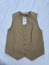 Women's Light Brown Waistcoat