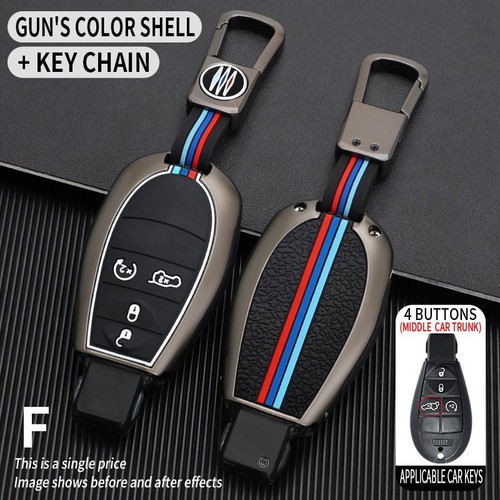 Metal car key fob chain - chain, case