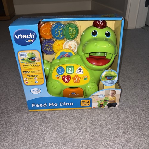 Vtech baby feed dino - feed,