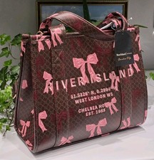 River Island Brown Monogram